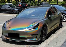 Rainbow Car Wrap